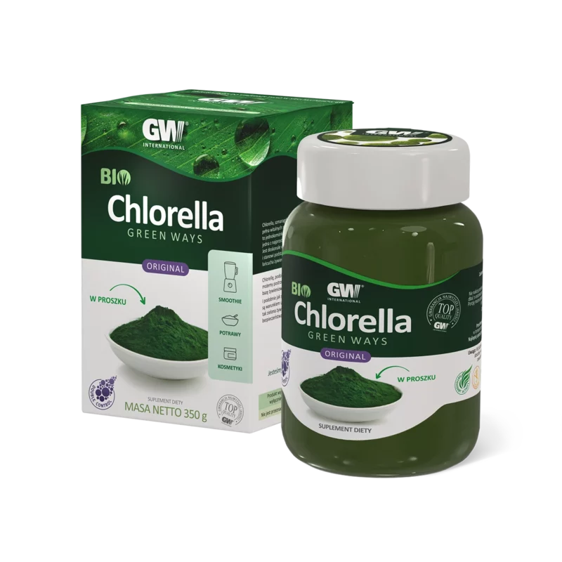 BIO CHLORELLA Green Ways w proszku 350 g